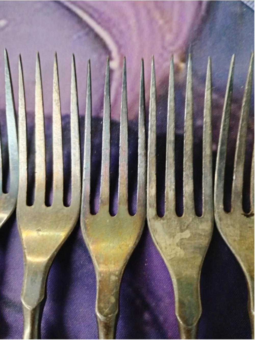 Antique Rogers & Bro. 12 Silver Plate Fork Waterbury Conn 7 3/4